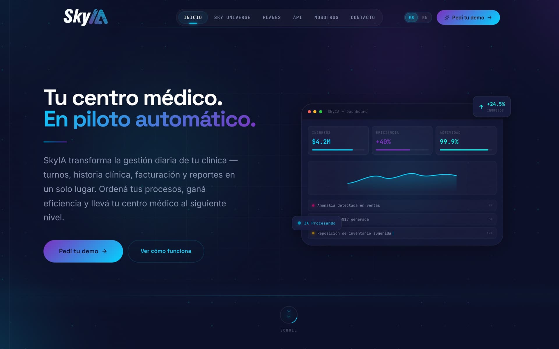 SkyIA — Nosotros
