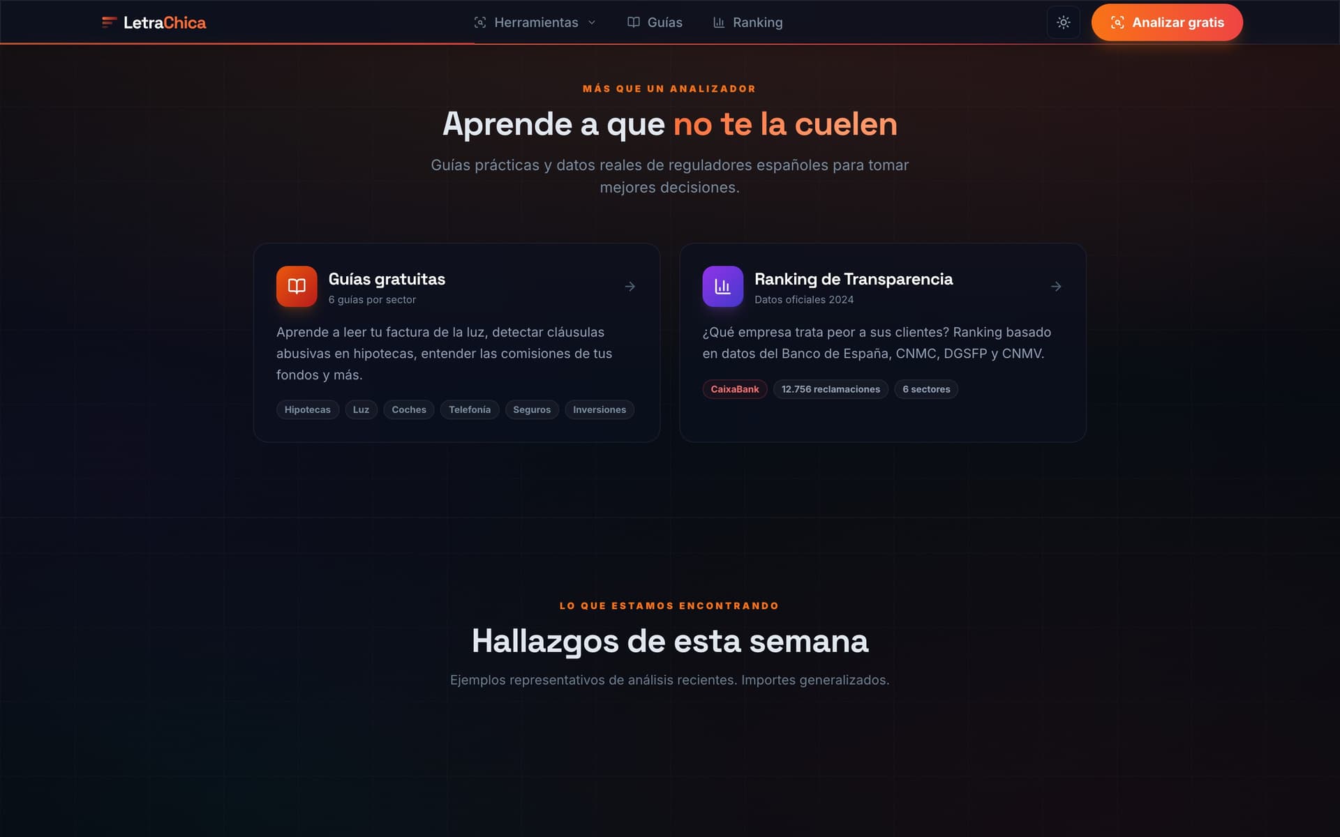 LetraChica — Ranking