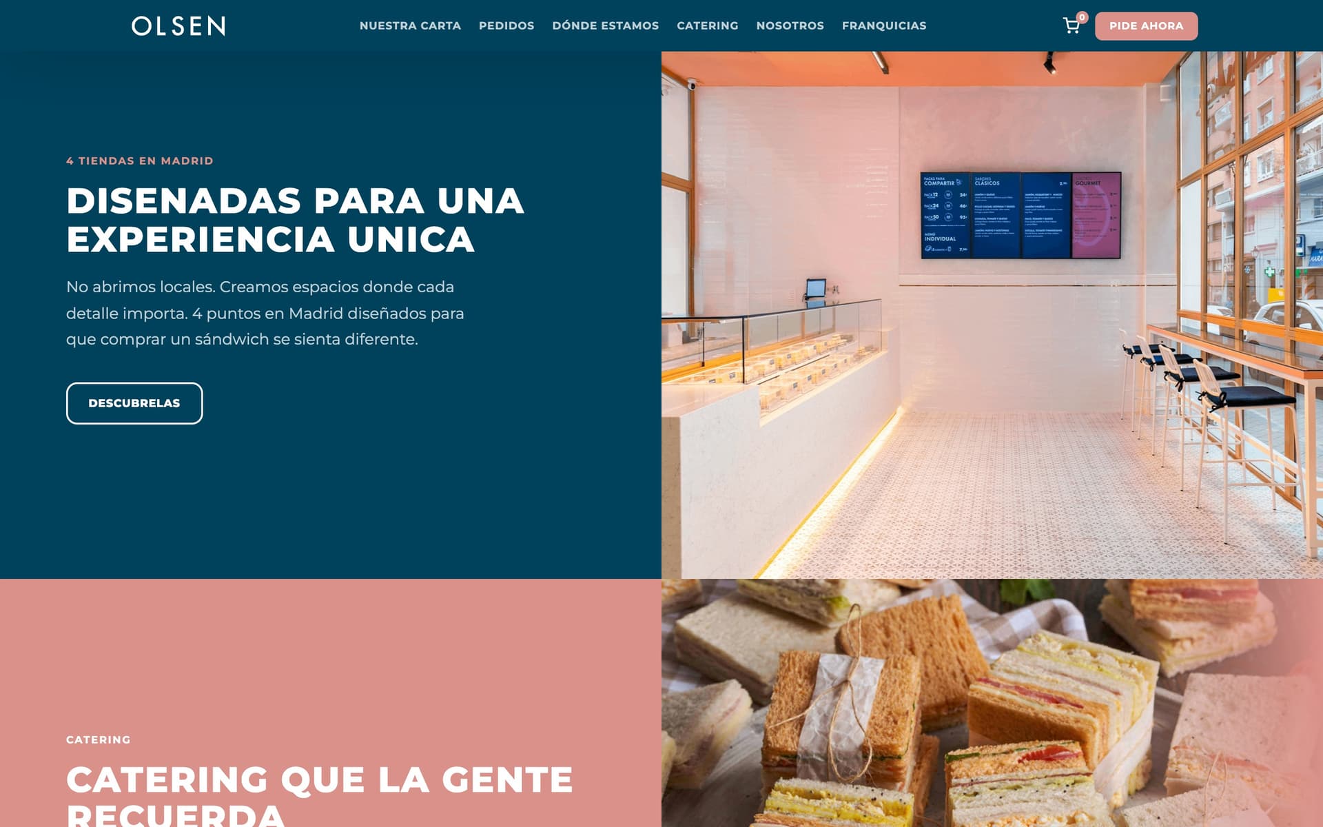 Olsen Sandwich — Tiendas